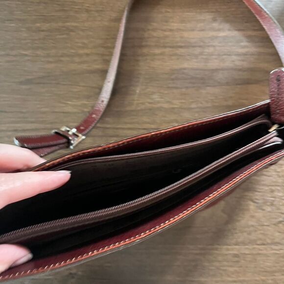 Aigner Bag Vintage Women's Brown Buckle - Picture 5 of 8